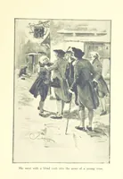 An illustration from The Impudent Comedian and others. [Tales.] ... With illustrations by R. Sauber (1897)