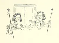 Picture 5 of 47 from The Impudent Comedian and others. [Tales.] ... With illustrations by R. Sauber (1897), leaf 35
