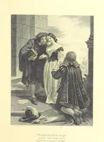 An illustration from Moore's Irish Melodies, Lalla Rookh, National Airs, Legendary Ballads, Songs, etc., with a memoir by J. F. Waller. Illustrations, etc (1867)