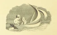 An illustration from Moore's Irish Melodies, Lalla Rookh, National Airs, Legendary Ballads, Songs, etc., with a memoir by J. F. Waller. Illustrations, etc (1867)