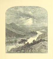 An illustration from Moore's Irish Melodies, Lalla Rookh, National Airs, Legendary Ballads, Songs, etc., with a memoir by J. F. Waller. Illustrations, etc (1867)