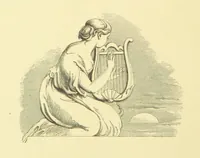 An illustration from Moore's Irish Melodies, Lalla Rookh, National Airs, Legendary Ballads, Songs, etc., with a memoir by J. F. Waller. Illustrations, etc (1867)