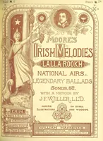 An illustration from Moore's Irish Melodies, Lalla Rookh, National Airs, Legendary Ballads, Songs, etc., with a memoir by J. F. Waller. Illustrations, etc (1867)