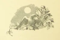 An illustration from Moore's Irish Melodies, Lalla Rookh, National Airs, Legendary Ballads, Songs, etc., with a memoir by J. F. Waller. Illustrations, etc (1867)