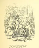 An illustration from Moore's Irish Melodies, Lalla Rookh, National Airs, Legendary Ballads, Songs, etc., with a memoir by J. F. Waller. Illustrations, etc (1867)