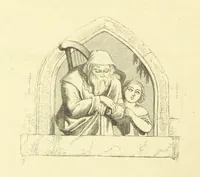 An illustration from Moore's Irish Melodies, Lalla Rookh, National Airs, Legendary Ballads, Songs, etc., with a memoir by J. F. Waller. Illustrations, etc (1867)
