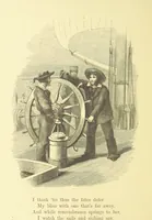 An illustration from Moore's Irish Melodies, Lalla Rookh, National Airs, Legendary Ballads, Songs, etc., with a memoir by J. F. Waller. Illustrations, etc (1867)