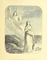 An illustration from Moore's Irish Melodies, Lalla Rookh, National Airs, Legendary Ballads, Songs, etc., with a memoir by J. F. Waller. Illustrations, etc (1867)