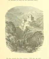 An illustration from Moore's Irish Melodies, Lalla Rookh, National Airs, Legendary Ballads, Songs, etc., with a memoir by J. F. Waller. Illustrations, etc (1867)