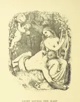 An illustration from Moore's Irish Melodies, Lalla Rookh, National Airs, Legendary Ballads, Songs, etc., with a memoir by J. F. Waller. Illustrations, etc (1867)
