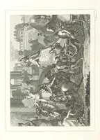 An illustration from Los Héroes y las Maravillas del Mundo. ... Anales del mundo desde los tiempos bíblicos hasta nuestros dias. ... Gran Memorandum histórico ... que comprende íntegras las obras siguientes. La Imparcial ... Historia Universal, escrita por el sabio Benedictino Clemente y su tan celebrado Arte de comprobar los datos de las fechas históricas, crónicas y otros antiguos documentos; ... continuada hasta hoy dia por M. de Saint Allais; la Historia de Alejandro el Grande, escrita por Quinto Curcio, la de Cártago y Roma, Anibal y los Escipiones, Pompeyo y Cesar, continuados los famosos Comentarios de este último; la de la guerra de Yugurta y Catilina, trasladado íntegro todo el Salustio. La Historia de la guerra de los Judios contra los Romanos. ... Descripcion del Capitolio, destruccion de Jerusalen, Martirio de los Macabeos, etc. escrita por Flavio Josefo, traducida del original Griego ... acompañadas dichas historias con las fideles tablas cronológicas de la citada obra de Clemente. ... Seguido todo de los tan celebrados cuadros de la pintura del hombre y de las maravillas que le rodean por ... Buffon, Cuvier, Lacepede, ... precedido del discurso sobre la Historia Universal por ... Bossuet. ... Dispuesto, ordenado, y completado el cuerpo general de la obra hasta el dia que termine por D. de Mora y Casarusa. Revisada la parte religiosa que comprende por I. Sayol y Echevarría. ... Quinta edicion (1855)