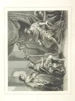An illustration from Los Héroes y las Maravillas del Mundo. ... Anales del mundo desde los tiempos bíblicos hasta nuestros dias. ... Gran Memorandum histórico ... que comprende íntegras las obras siguientes. La Imparcial ... Historia Universal, escrita por el sabio Benedictino Clemente y su tan celebrado Arte de comprobar los datos de las fechas históricas, crónicas y otros antiguos documentos; ... continuada hasta hoy dia por M. de Saint Allais; la Historia de Alejandro el Grande, escrita por Quinto Curcio, la de Cártago y Roma, Anibal y los Escipiones, Pompeyo y Cesar, continuados los famosos Comentarios de este último; la de la guerra de Yugurta y Catilina, trasladado íntegro todo el Salustio. La Historia de la guerra de los Judios contra los Romanos. ... Descripcion del Capitolio, destruccion de Jerusalen, Martirio de los Macabeos, etc. escrita por Flavio Josefo, traducida del original Griego ... acompañadas dichas historias con las fideles tablas cronológicas de la citada obra de Clemente. ... Seguido todo de los tan celebrados cuadros de la pintura del hombre y de las maravillas que le rodean por ... Buffon, Cuvier, Lacepede, ... precedido del discurso sobre la Historia Universal por ... Bossuet. ... Dispuesto, ordenado, y completado el cuerpo general de la obra hasta el dia que termine por D. de Mora y Casarusa. Revisada la parte religiosa que comprende por I. Sayol y Echevarría. ... Quinta edicion (1855)
