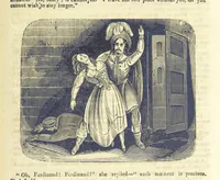 An illustration from Moreton: or, the Doomed House. A romance (1847)