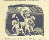 An illustration from Moreton: or, the Doomed House. A romance (1847)