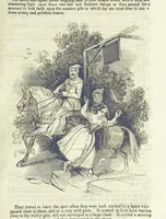 An illustration from Moreton: or, the Doomed House. A romance (1847)
