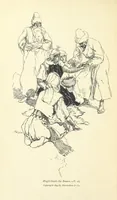 An illustration from The Adventures of Hajji Baba of Ispahan ... Illustrated by H. R. Millar, with an introduction by the Hon. G. Curzon (1895)