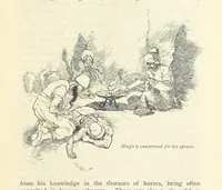 Picture 12 of 41 from The Adventures of Hajji Baba of Ispahan ... Illustrated by H. R. Millar, with an introduction by the Hon. G. Curzon (1895), leaf 129