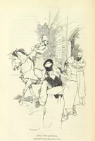 An illustration from The Adventures of Hajji Baba of Ispahan ... Illustrated by H. R. Millar, with an introduction by the Hon. G. Curzon (1895)