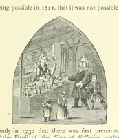 An illustration from Memoirs of Bartholomew Fair ... Fourth edition (1892)
