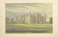 An illustration from The County Seats of the Noblemen and Gentlemen of Great Britain and Ireland. vol. 1, 2. (Vol. 3-5. A Series of Picturesque Views of Seats of the Noblemen ... of Great Britain and Ireland. With descriptive letterpress.) (1866)