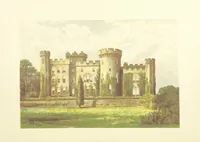 An illustration from The County Seats of the Noblemen and Gentlemen of Great Britain and Ireland. vol. 1, 2. (Vol. 3-5. A Series of Picturesque Views of Seats of the Noblemen ... of Great Britain and Ireland. With descriptive letterpress.) (1866)