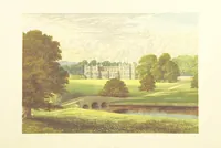 An illustration from The County Seats of the Noblemen and Gentlemen of Great Britain and Ireland. vol. 1, 2. (Vol. 3-5. A Series of Picturesque Views of Seats of the Noblemen ... of Great Britain and Ireland. With descriptive letterpress.) (1866)