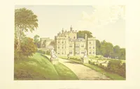 An illustration from The County Seats of the Noblemen and Gentlemen of Great Britain and Ireland. vol. 1, 2. (Vol. 3-5. A Series of Picturesque Views of Seats of the Noblemen ... of Great Britain and Ireland. With descriptive letterpress.) (1866)