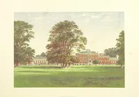 An illustration from The County Seats of the Noblemen and Gentlemen of Great Britain and Ireland. vol. 1, 2. (Vol. 3-5. A Series of Picturesque Views of Seats of the Noblemen ... of Great Britain and Ireland. With descriptive letterpress.) (1866)