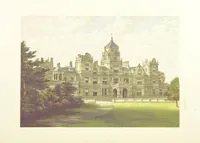 An illustration from The County Seats of the Noblemen and Gentlemen of Great Britain and Ireland. vol. 1, 2. (Vol. 3-5. A Series of Picturesque Views of Seats of the Noblemen ... of Great Britain and Ireland. With descriptive letterpress.) (1866)