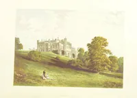 An illustration from The County Seats of the Noblemen and Gentlemen of Great Britain and Ireland. vol. 1, 2. (Vol. 3-5. A Series of Picturesque Views of Seats of the Noblemen ... of Great Britain and Ireland. With descriptive letterpress.) (1866)