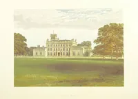 An illustration from The County Seats of the Noblemen and Gentlemen of Great Britain and Ireland. vol. 1, 2. (Vol. 3-5. A Series of Picturesque Views of Seats of the Noblemen ... of Great Britain and Ireland. With descriptive letterpress.) (1866)