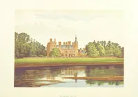 An illustration from The County Seats of the Noblemen and Gentlemen of Great Britain and Ireland. vol. 1, 2. (Vol. 3-5. A Series of Picturesque Views of Seats of the Noblemen ... of Great Britain and Ireland. With descriptive letterpress.) (1866)