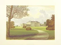 An illustration from The County Seats of the Noblemen and Gentlemen of Great Britain and Ireland. vol. 1, 2. (Vol. 3-5. A Series of Picturesque Views of Seats of the Noblemen ... of Great Britain and Ireland. With descriptive letterpress.) (1866)