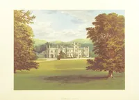An illustration from The County Seats of the Noblemen and Gentlemen of Great Britain and Ireland. vol. 1, 2. (Vol. 3-5. A Series of Picturesque Views of Seats of the Noblemen ... of Great Britain and Ireland. With descriptive letterpress.) (1866)