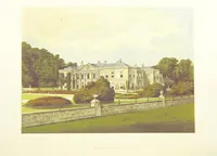 An illustration from The County Seats of the Noblemen and Gentlemen of Great Britain and Ireland. vol. 1, 2. (Vol. 3-5. A Series of Picturesque Views of Seats of the Noblemen ... of Great Britain and Ireland. With descriptive letterpress.) (1866)