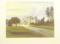 An illustration from The County Seats of the Noblemen and Gentlemen of Great Britain and Ireland. vol. 1, 2. (Vol. 3-5. A Series of Picturesque Views of Seats of the Noblemen ... of Great Britain and Ireland. With descriptive letterpress.) (1866)