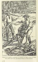 An illustration from Paving the Way. A romance of the Australian Bush (1898)
