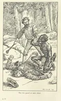 An illustration from Paving the Way. A romance of the Australian Bush (1898)
