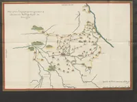 An illustration from Description générale du Païs et Duché de Berry et Diocèse de Bourges. Avec les cartes géographiques dudict païs ... Publié d'après le manuscrit autographe de la Bibliothèque Nationale de Paris [by A. Aupetit (1883)