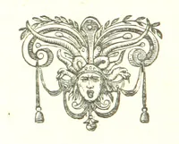 An illustration from Description générale du Païs et Duché de Berry et Diocèse de Bourges. Avec les cartes géographiques dudict païs ... Publié d'après le manuscrit autographe de la Bibliothèque Nationale de Paris [by A. Aupetit (1883)