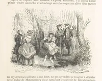 An illustration from Les Environs de Paris, histoire, monuments, paysages ... Par l'élite de la littérature contemporaine (L. Gozlan, J. Janin, Viollet-Leduc, etc.) ... 200 dessins. [Edited by J. E. C. N (1855)