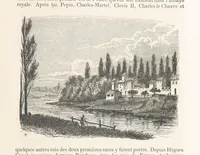 An illustration from Les Environs de Paris, histoire, monuments, paysages ... Par l'élite de la littérature contemporaine (L. Gozlan, J. Janin, Viollet-Leduc, etc.) ... 200 dessins. [Edited by J. E. C. N (1855)