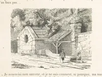 An illustration from Les Environs de Paris, histoire, monuments, paysages ... Par l'élite de la littérature contemporaine (L. Gozlan, J. Janin, Viollet-Leduc, etc.) ... 200 dessins. [Edited by J. E. C. N (1855)