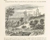 An illustration from Les Environs de Paris, histoire, monuments, paysages ... Par l'élite de la littérature contemporaine (L. Gozlan, J. Janin, Viollet-Leduc, etc.) ... 200 dessins. [Edited by J. E. C. N (1855)