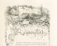 An illustration from Les Environs de Paris, histoire, monuments, paysages ... Par l'élite de la littérature contemporaine (L. Gozlan, J. Janin, Viollet-Leduc, etc.) ... 200 dessins. [Edited by J. E. C. N (1855)