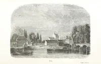 An illustration from Les Environs de Paris, histoire, monuments, paysages ... Par l'élite de la littérature contemporaine (L. Gozlan, J. Janin, Viollet-Leduc, etc.) ... 200 dessins. [Edited by J. E. C. N (1855)