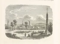 An illustration from Les Environs de Paris, histoire, monuments, paysages ... Par l'élite de la littérature contemporaine (L. Gozlan, J. Janin, Viollet-Leduc, etc.) ... 200 dessins. [Edited by J. E. C. N (1855)