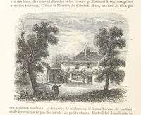 An illustration from Les Environs de Paris, histoire, monuments, paysages ... Par l'élite de la littérature contemporaine (L. Gozlan, J. Janin, Viollet-Leduc, etc.) ... 200 dessins. [Edited by J. E. C. N (1855)