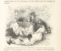 An illustration from Les Environs de Paris, histoire, monuments, paysages ... Par l'élite de la littérature contemporaine (L. Gozlan, J. Janin, Viollet-Leduc, etc.) ... 200 dessins. [Edited by J. E. C. N (1855)