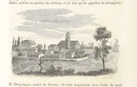An illustration from Les Environs de Paris, histoire, monuments, paysages ... Par l'élite de la littérature contemporaine (L. Gozlan, J. Janin, Viollet-Leduc, etc.) ... 200 dessins. [Edited by J. E. C. N (1855)